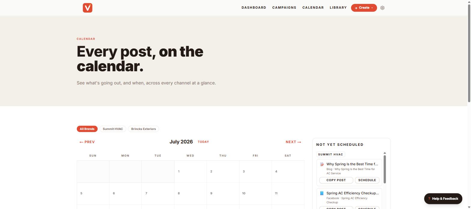 Everything, on a calendar